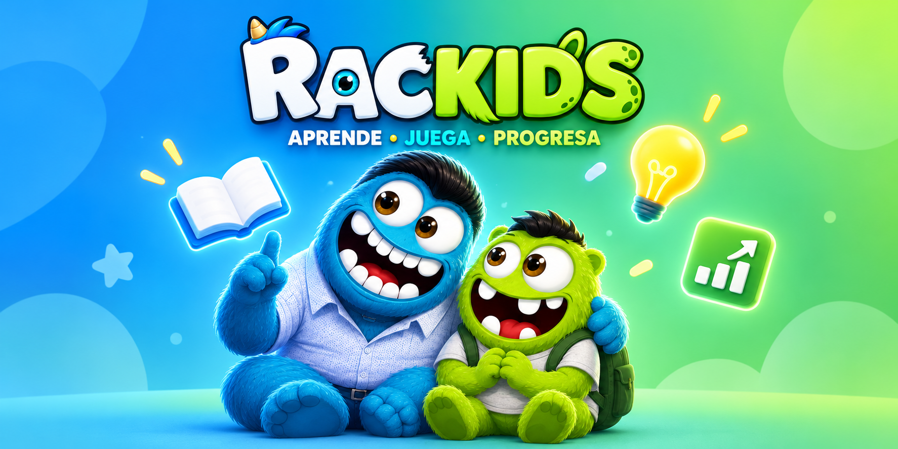 Juanjito y Enzo, personajes de Rackids